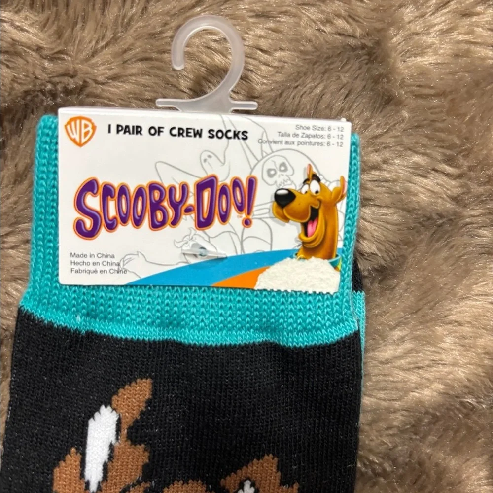 Scooby Doo crew socks brand new